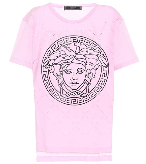 pink t shirt versace|shirts that look like versace.